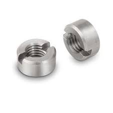 SS Slotted Nut